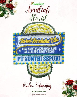 Papan Bunga Duka di Cikurubuk