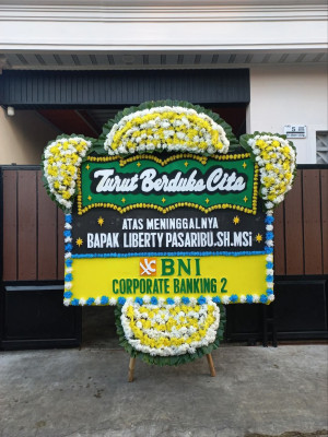 Papan Bunga Duka di Cikurubuk