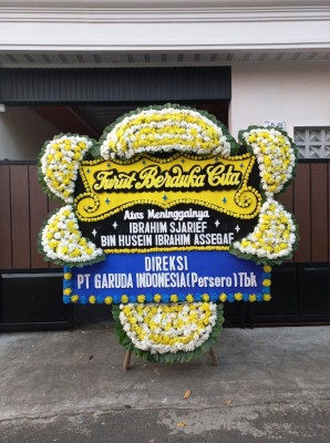 Papan Bunga Duka di Cikurubuk
